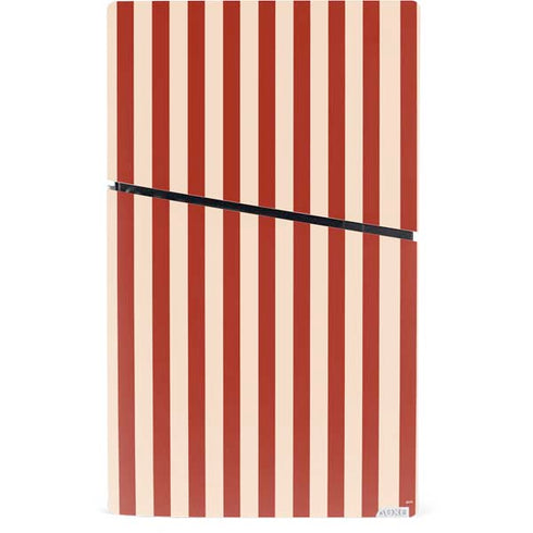Neutral Stripes PS5 Slim Digital Edition Console Skin