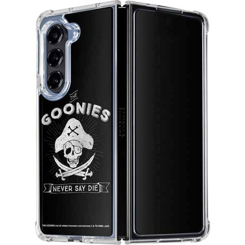 Warner Bros The Goonies (1985) Never Say Die Galaxy Z Fold5 5G Clear Case