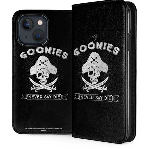 Warner Bros The Goonies (1985) Never Say Die iPhone 15 Folio Case