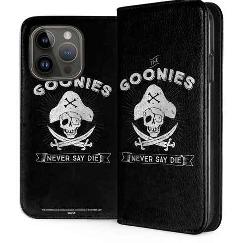 Warner Bros The Goonies (1985) Never Say Die iPhone 15 Pro Folio Case