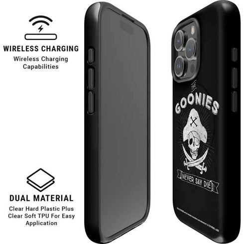 Warner Bros The Goonies (1985) Never Say Die iPhone 16 Pro Magsafe Impact Case