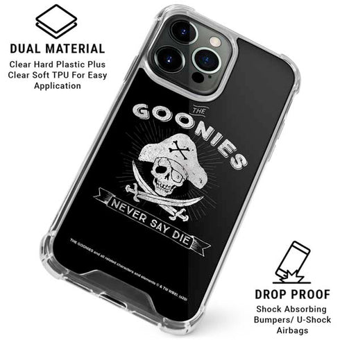 Warner Bros The Goonies (1985) Never Say Die iPhone 16 Pro Max Clear Case