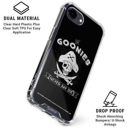 Warner Bros The Goonies (1985) Never Say Die iPhone 16e Clear Case