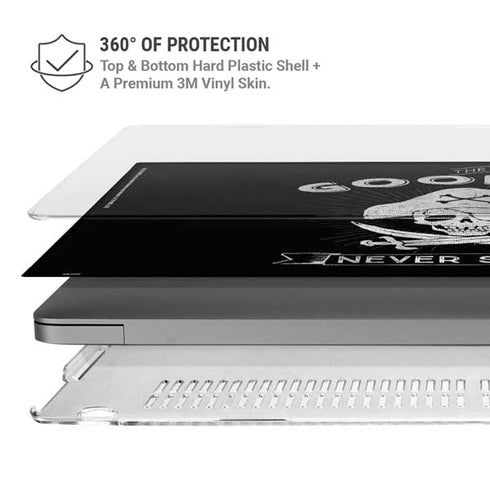 Warner Bros The Goonies (1985) Never Say Die MacBook Pro 14in (2021-24) Case plus Skin