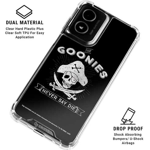 Warner Bros The Goonies (1985) Never Say Die Moto G Power 5G (2024) Clear Case