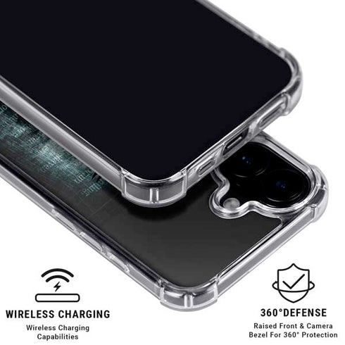Alchemy Carta Nevermore iPhone 16 Plus Clear Case