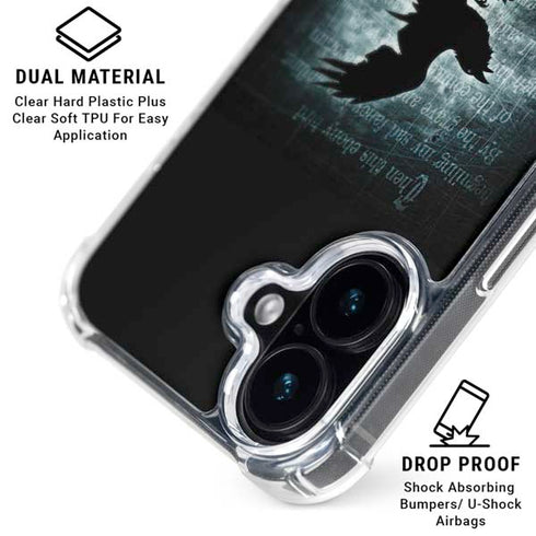 Alchemy Carta Nevermore iPhone 16 Plus Clear Case