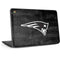NFL New England Patriots Black & White HP Chromebook Skin