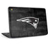 NFL New England Patriots Black & White HP Chromebook Skin