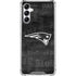 NFL New England Patriots Black & White Gabb Phone 4 Clear Case