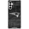 NFL New England Patriots Black & White Galaxy A16 5G Clear Case