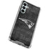 NFL New England Patriots Black & White Galaxy A16 5G Clear Case