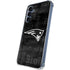 NFL New England Patriots Black & White Galaxy A35 5G Clear Case