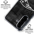NFL New England Patriots Black & White Galaxy A36 5G Clear Case