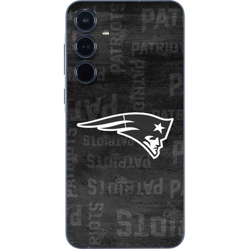 NFL New England Patriots Black & White Galaxy A36 5G Skin