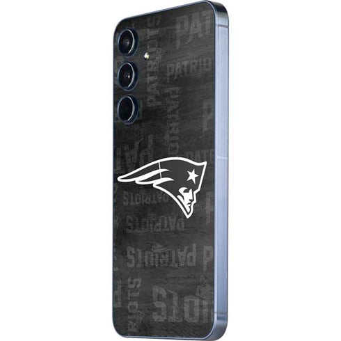NFL New England Patriots Black & White Galaxy A36 5G Skin