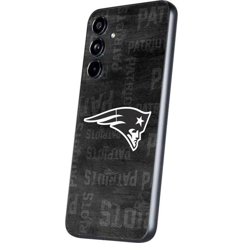 NFL New England Patriots Black & White Galaxy A54 5G Skin