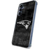 NFL New England Patriots Black & White Galaxy A55 5G Clear Case