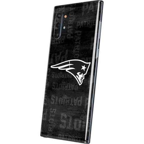 NFL New England Patriots Black & White Galaxy Note 10 Plus Skin