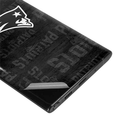 NFL New England Patriots Black & White Galaxy Note 10 Plus Skin