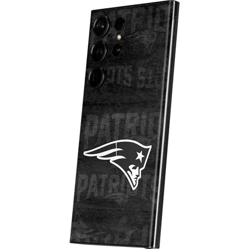 NFL New England Patriots Black & White Galaxy Skins