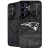 NFL New England Patriots Black & White Galaxy S25 Kickstand Case