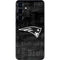 NFL New England Patriots Black & White Galaxy S25 Plus Skin