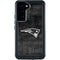 NFL New England Patriots Black & White Galaxy S24 Plus Waterproof Case