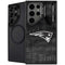 NFL New England Patriots Black & White Galaxy S24 Ultra Kickstand Case
