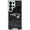 NFL New England Patriots Black & White Galaxy S25 Ultra Clear Case