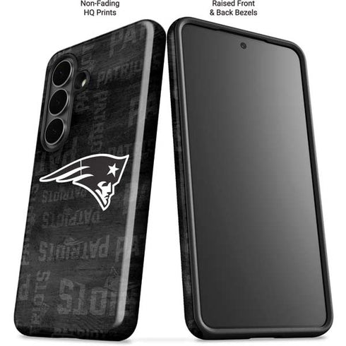 NFL New England Patriots Black & White Galaxy S26 Impact Case