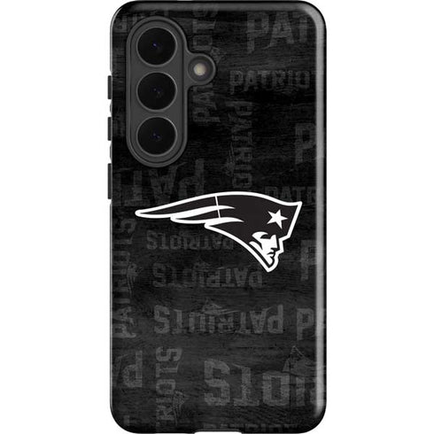 NFL New England Patriots Black & White Galaxy S26 Impact Case