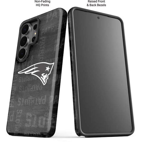 NFL New England Patriots Black & White Galaxy S26 Ultra Impact Case