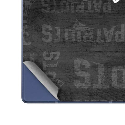 NFL New England Patriots Black & White Galaxy Z Fold6 Skin