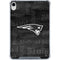 NFL New England Patriots Black & White iPad 11th Gen (2025) Clear Case