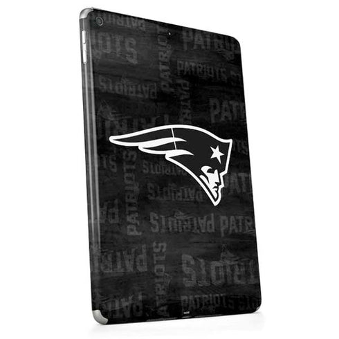NFL New England Patriots Black & White Apple iPad Skin