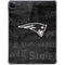 NFL New England Patriots Black & White iPad Pro 11in (2024) Clear Case