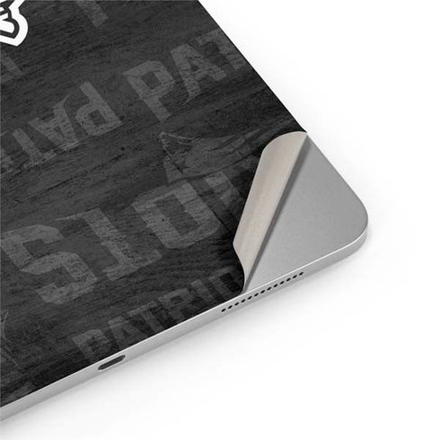 NFL New England Patriots Black & White iPad Pro 13in M4 (2024) Skin