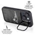 NFL New England Patriots Black & White iPhone 13 Kickstand Case