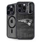 NFL New England Patriots Black & White iPhone 13 Pro Kickstand Case