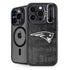 NFL New England Patriots Black & White iPhone 13 Pro Kickstand Case