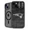 NFL New England Patriots Black & White iPhone 15 Plus Kickstand Case