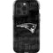 NFL New England Patriots Black & White iPhone 15 Pro Impact Case