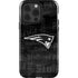 NFL New England Patriots Black & White iPhone 15 Pro Impact Case