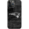 NFL New England Patriots Black & White iPhone 15 Pro Max Skin