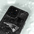 NFL New England Patriots Black & White iPhone 15 Pro Waterproof Case