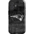 NFL New England Patriots Black & White iPhone 16 Magsafe Impact Case