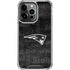 NFL New England Patriots Black & White iPhone 16 Pro Clear Case