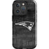 NFL New England Patriots Black & White iPhone 16 Pro Impact Case