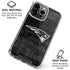 NFL New England Patriots Black & White iPhone 16 Pro Max Clear Case